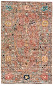 Tappeto Zigler Fine Pakistan Floreale Marrone Multicolore 79x125 Cm