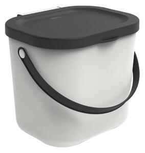 Pattumiera Albula ROTHO manuale bianco 6 L