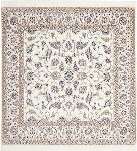 Tappeto Nain 6la Persia Floreale Crema Blu 156x161 Cm