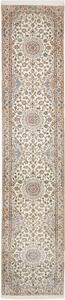 Tappeto Nain 6la Persia Floreale Avorio Beige 85x405 Cm