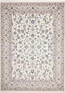 Tappeto Nain 6la Persia Floreale Crema Blu 258x356 Cm
