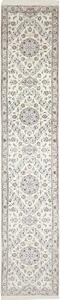 Tappeto Nain 6la Persia Floreale Crema Azzurro 80x422 Cm