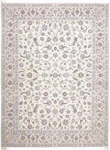 Tappeto Nain 6la Persia Floreale Crema Blu 304x408 Cm
