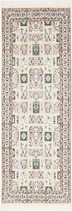 Tappeto Nain 6la Persia Astratto Crema Blu 67x190 Cm