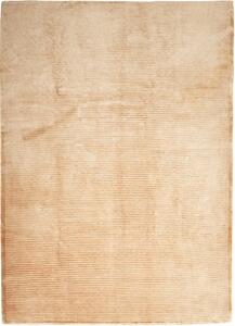 Tappeto Nepal Fine Nepal Astratto Beige Chiaro Striato 200x300 Cm