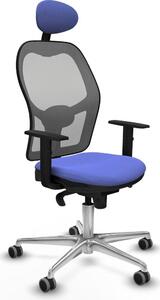 Sedia da ufficio con poggiatesta Jorquera Piqueras y Crespo 1D086G1 Blu chiaro