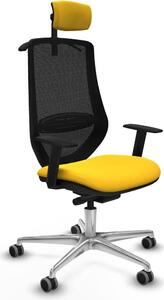 Sedia da ufficio Piqueras y Crespo D086G2H Giallo