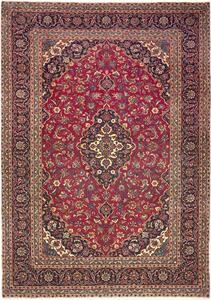 Tappeto Ardakan Persia Medaglione Rosso Blu 287x412 Cm