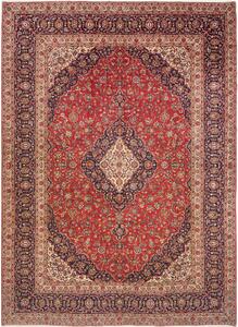 Tappeto Ardakan Persia Medaglione Rosso Blu 300x410 Cm