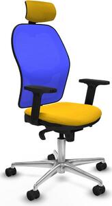 Sedia da ufficio Jorquera Piqueras y Crespo 2D086N2 Giallo