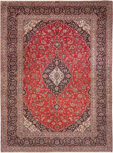 Tappeto Ardakan Persia Medaglione Rosso Blu Scuro 295x400 Cm