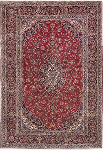 Tappeto Ardakan Persia Medaglione Rosso Blu 260x378 Cm