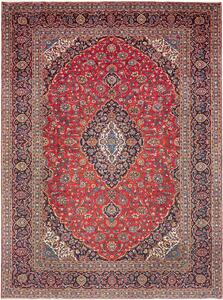 Tappeto Ardakan Persia Medaglione Rosso Blu 293x398 Cm