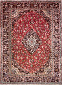 Tappeto Ardakan Persia Medaglione Rosso Blu 297x403 Cm