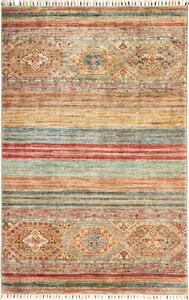 Tappeto Rubin Pakistan Astratto Multicolore Terra 99x154 Cm