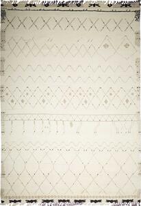 Tappeto Gabbeh Marrakech Persia Geometrico Crema Marrone 275x381 Cm