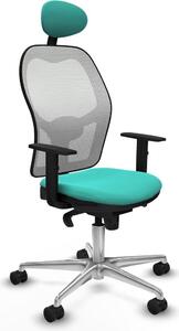 Sedia da ufficio Piqueras y Crespo 1D086N1 turchese
