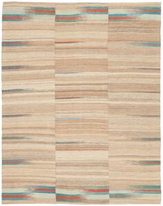 Tappeto Kilim Persia Geometrico Beige Azzurro 166x210 Cm