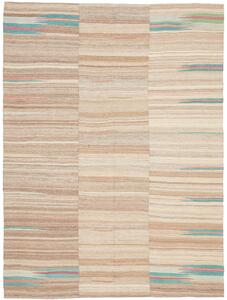 Tappeto Kilim Persia Astratto Beige Marrone 160x220 Cm