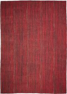 Tappeto Kilim Persia Astratto Rosso Marrone 251x352 Cm