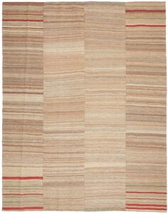 Tappeto Kilim Persia Astratto Beige Marrone 227x290 Cm