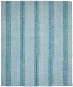 Tappeto Kilim Persia Astratto Celeste Blu 255x302 Cm