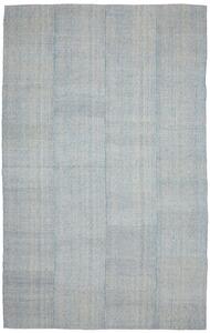 Tappeto Kilim Persia Astratto Azzurro Cielo Crema 190x306 Cm