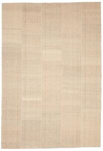 Tappeto Kilim Persia Astratto Naturale Beige Chiaro 205x295 Cm