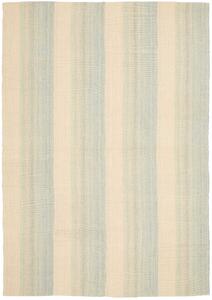 Tappeto Kilim Persia Astratto Celeste Crema 169x239 Cm