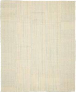 Tappeto Kilim Persia Astratto Avorio Celeste 212x250 Cm