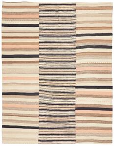 Tappeto Kilim Persia Astratto Beige Marrone 166x217 Cm