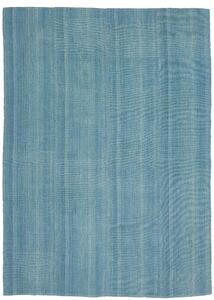 Tappeto Kilim Persia Astratto Azzurro Cielo 171x235 Cm