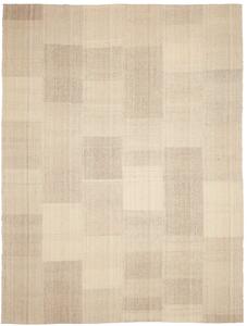 Tappeto Kilim Persia Astratto Beige Tortora Chiaro 250x326 Cm