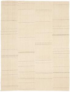 Tappeto Kilim Persia Astratto Crema Ecrù 167x225 Cm