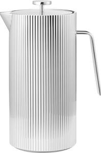 Caffettiera plissettata in acciaio inox Bernadotte