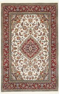 Tappeto Ilaam Persia Medaglione Avorio Rosso 106x162 Cm