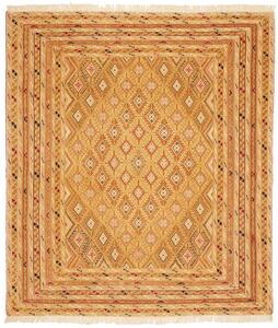 Tappeto Nakhunak Pakistan Astratto Sabbia Ocra 185x213 Cm
