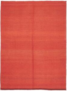 Tappeto Kilim Plain Persia Tinta Unita Rosso Mattone 151x205 Cm