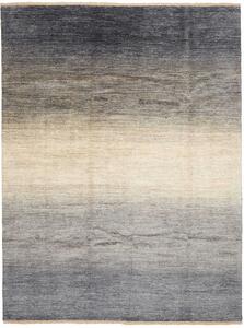 Tappeto Shayan Pakistan Astratto Grigio Beige 202x265 Cm