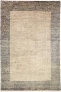 Tappeto Shayan Pakistan Geometrico Beige Grigio 77x199 Cm