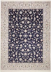 Tappeto Nain 6la Persia Floreale Blu Crema 302x412 Cm