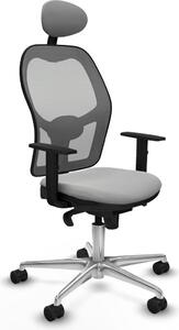 Sedia da ufficio con poggiatesta Jorquera Piqueras y Crespo 1D086N1 Grigio chiaro