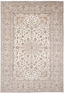 Tappeto Kashan Persia Medaglione Crema Policromo 240x355 Cm