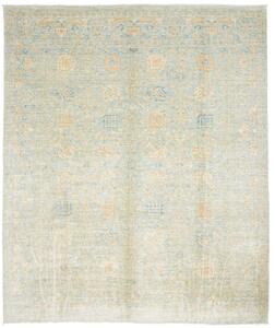 Tappeto Zigler Fine Pakistan Medaglione Acquamarina Beige 238x295 Cm