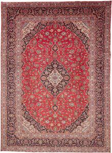 Tappeto Ardakan Persia Medaglione Rosso Blu 294x404 Cm