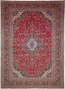 Tappeto Ardakan Persia Medaglione Rosso Blu 297x410 Cm