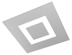 Plafoniera Moderna Carpet Metallo Grigio 4 Luci 2G11 39Cm