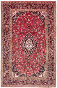 Tappeto Ardakan Persia Medaglione Rosso Blu 205x310 Cm