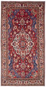 Tappeto Bakhtiyar Persia Medaglione Rosso Blu 168x322 Cm