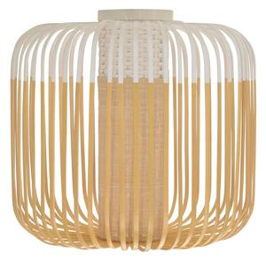 Plafoniera Forestier, Bamboo, dimmerabile, Bianco, Soggiorno, Bambù, Design